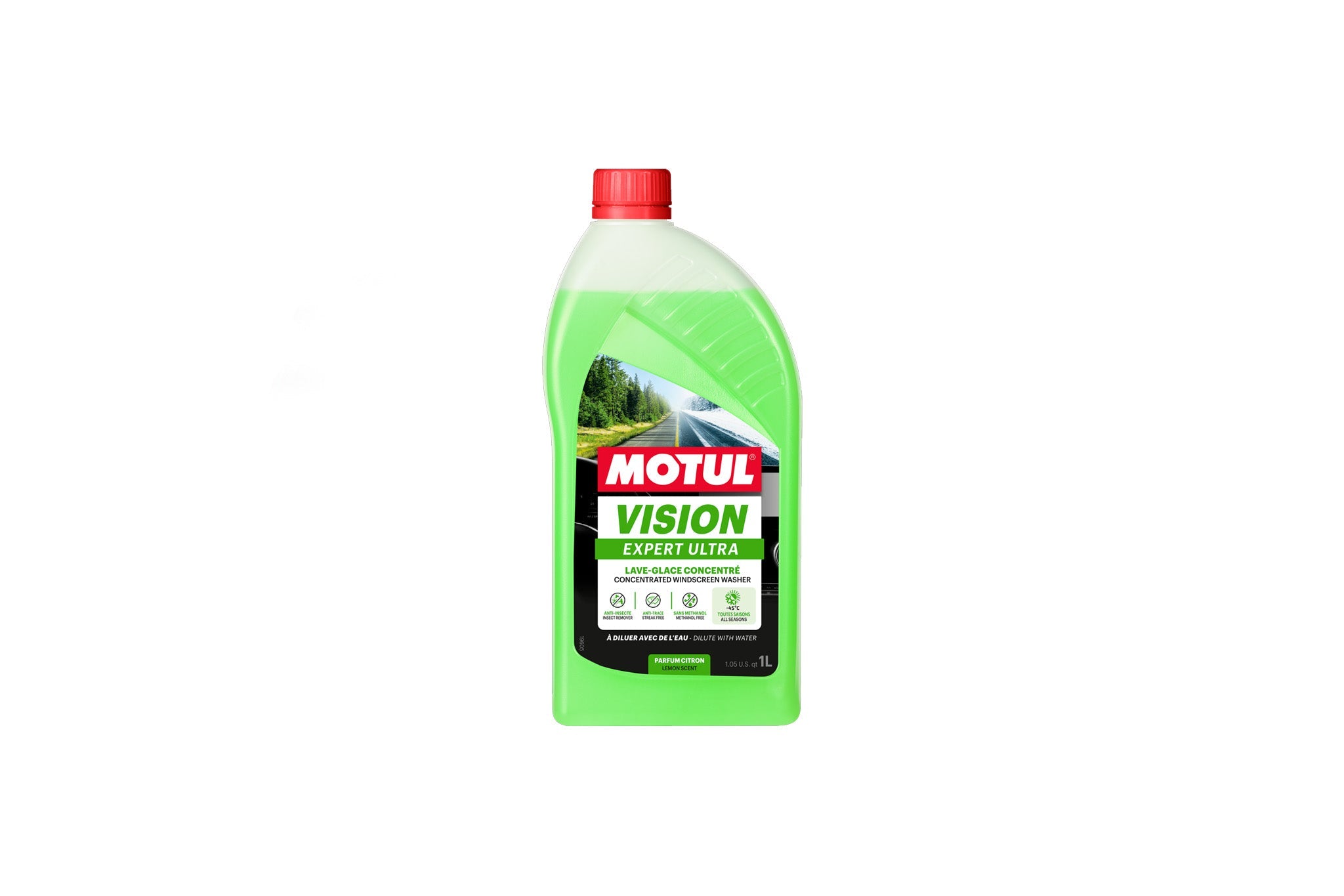 Motul Vision Expert Ultra Screen Wash - Concentrate - Evolve Automotive